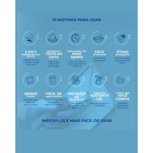 Aditivo Impermeabilizante para Concreto e Argamassa Imperplus 1 Litro - Imagem 7