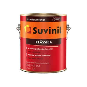 Tinta Suvinil para Parede Latex Pva Classica 3,6l - Branco Neve - 53362399