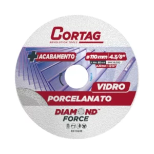 Disco Diamantado Porcelanato/vidro 110mm Cortag