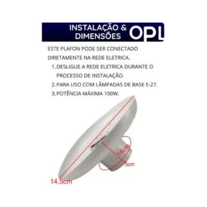 Spot B2 Aletado Preto E27 - Opl - Imagem 5