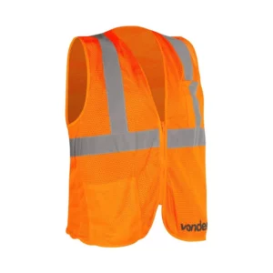 Colete Refletivo Bolso Laranja - Vonder