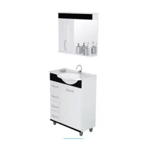 Kit Balcao Aj Rorato 80cm Viena(ultima Remessa)