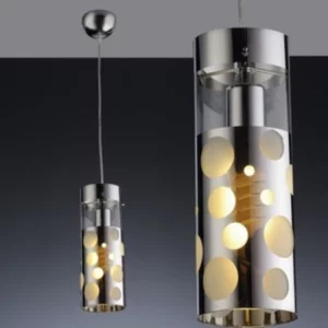 Pendente Vidro Decorado Pellet Bronzearte