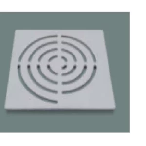 Grelha Aluminio Branca Quadrada 150mm 150-103br Riobras