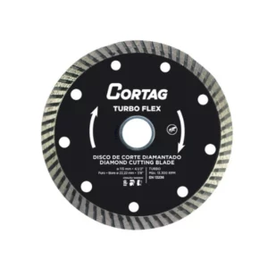 Disco de Corte Diamantado Turbo Flex 115 Mm Cortag