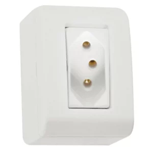 Conjunto Caixa 1 Tomada 2p + T250v/ 20a - Tramontina