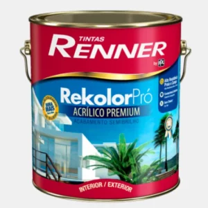 Tinta Acr. Rekolor Semibrilho B-pastel 3,26l Renner
