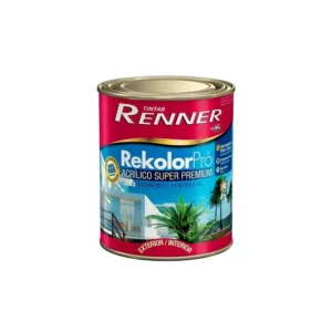 Tinta Acr. Rekolor Semibrilho Branco Renner 0,9l