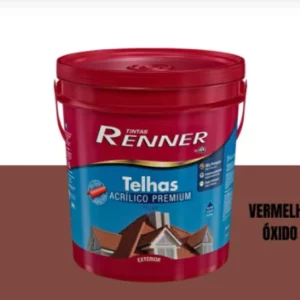 Tinta Telhas Vermelho óxido 18 Litros Renner