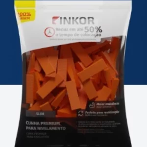 Cunha P/ Clips Slim Inkor - Pacote de 50 Peças