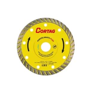 Disco Diamantado 115mm Turbo Porcelanato Flex Cortag