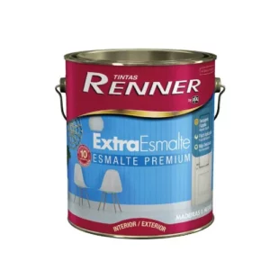 Tinta Extra Esmalte Preto (1144) 3,6 Litros Renner
