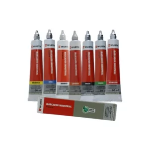 Marcador Industrial Vermelho Wurth