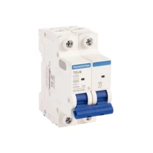 Disjuntor 6k Branco 2x50a - Tramontina
