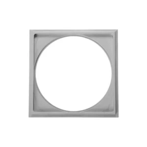 Porta Grelha Quadrada Cinza 150 X 150mm - Astra