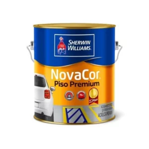 Tinta Novacor Piso Premium Amarelo Demarcação - Gl 3,6l - Sw