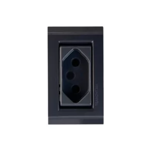 Conjunto 1 Tomada 2p+t 20a/250v para Moveis Liz Grafite-tramontina