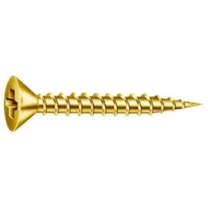 Parafuso Madeira Chipboard 4.5 X 50mm 10 Peças - Goma