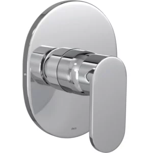 Acabamento Monocomando de Alta e Baixa Pressão para Ducha Drop Cromado