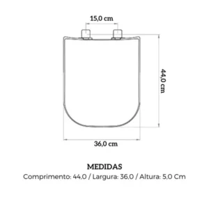 Assento Lorenlike Pp Branco Lorenzetti - Imagem 3