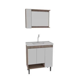 Kit Balc 89 Cancun Aveiro/branco ( Nexa )