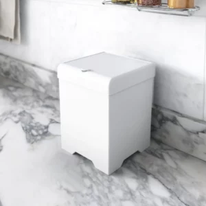 Lixeira Smile 5,4 Litros Branca - Imagem 3