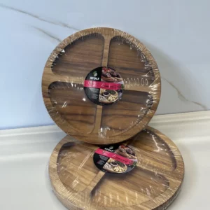 Petisqueira Teca Redonda 24cm com 4 Divisões Stolf - Imagem 3