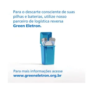 Bateria Philips do Tipo Moeda Cr2032 3v Lítio  Cr2032p5b/59 1 Unidade - Imagem 6