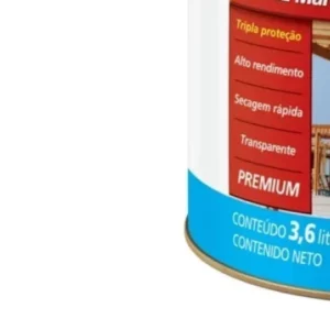 Verniz Marítimo Premium Brilhante Poliulack Transparente 3,6 Litros - Imagem 4