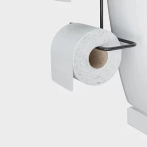 Suporte Duplo P/ Papel Higienico P/ Caixa Acoplada Black - Imagem 4