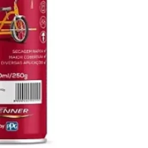 Tinta Spray Color Jet Preto Fosco 400ml Renner - Imagem 5