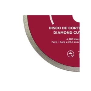 Disco de Corte Diamantado Profissional Plus 200mm - Cortag - Imagem 4