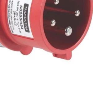 Plugue Móvel Industrial 3p+n+t 16 a 380-415 Vca 6 H - Tramontina - Imagem 5