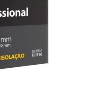 Fita Isolante em Pvc Uso Profissional com 20 Metros Preta - Imagem 5