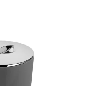 Lixeira Cromo Vitra Chumbo 5l - Imagem 3