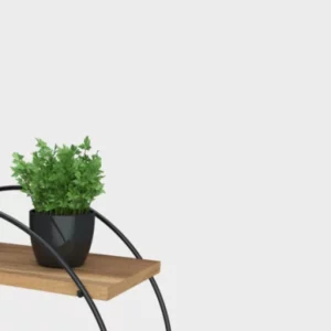 Prat Decorativa Red Firmato 50x20x50 Black - Imagem 3