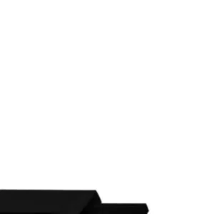 Canaleta em Pvc com Fita Adesiva 2x1x200cm Preta - Imagem 3