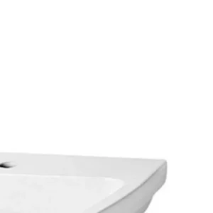 Lavatório Branco com Mesa para Coluna Suspensa Acesso Incepa - Imagem 3