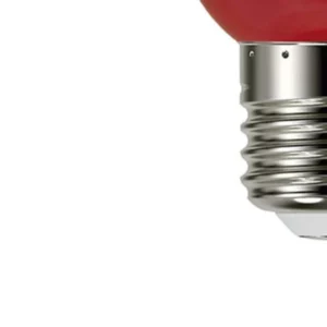 Lamp Led Bolinha Vermelho Taschibra 1w 220v - Imagem 4