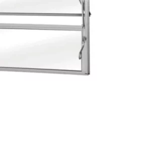 Janela Basculante de Alumínio 3 Seções Mgm Soft 60x60cm Branco Janela Basculante de Alumínio 3 Seções Soft 60x60cm Branco Mgm - Imagem 5