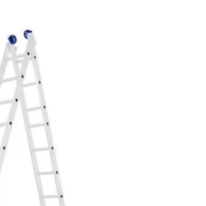 Escada Alumínio 13 Degraus Extensiva 3,9 / 6,45 Metros - Mor - Imagem 3