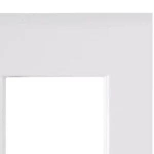 Placa 6 Postos 4 X 4 Tramontina Liz Branca - Tramontina - Imagem 3