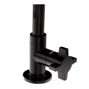 Torneira de Mesa para Cozinha com Bica Móvel Fitt Cross 1167 F64 Preta - Imagem 5