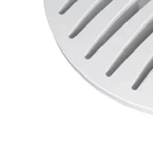 Grelha em Polietileno Redondo 100mm Branco - Imagem 4