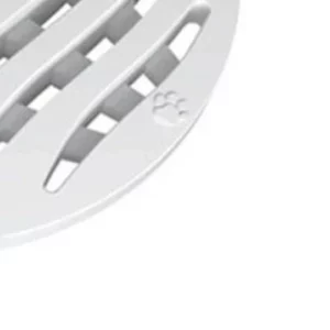 Grelha em Polietileno Redondo 100mm Branco - Imagem 5