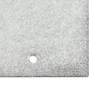 Tampa Cega para Caixa de Piso 4 X 4 Cromada 110 X 110mm - Tramontina - Imagem 5