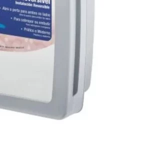 Armário Plástico 38 X 35cm Cinza Escuro - Herc - Imagem 5