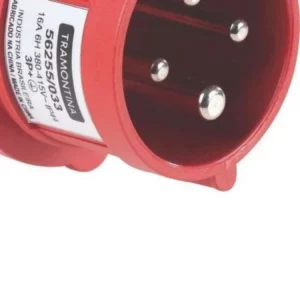 Plugue Móvel Industrial 3p+t 16 a 380-415 Vca 6 H - Tramontina - Imagem 5