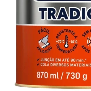 Cola Tradicional Sem Toluol, Branco, 730 G, Cascola - Imagem 4
