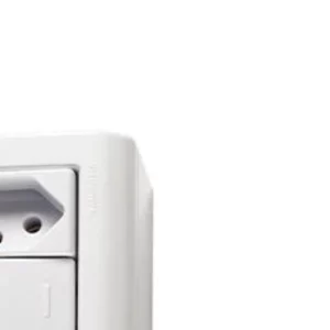 Conjunto 2 Interruptores Simples + Tomada 10a - Linha Lizflex - Tramontina - Imagem 3